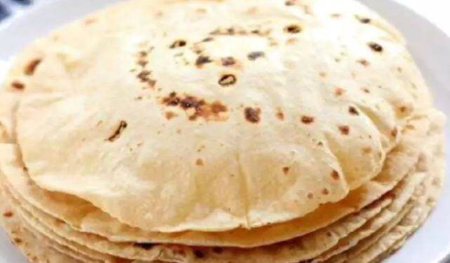 ek chapati mein kitni calorie hoti hai