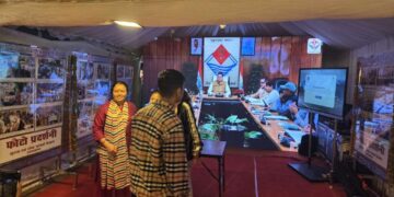 Dev Bhoomi Samiksha विरासत मेले में सूचना एवं लोक संपर्क विभाग का स्टाल बना आकर्षण का केंद्र -