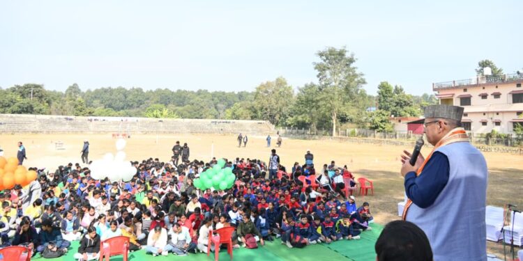 Dev Bhoomi Samiksha सांसद खेल महोत्सव 2025: कैबिनेट मंत्री गणेश जोशी ने किया विधिवत उद्घाटन -