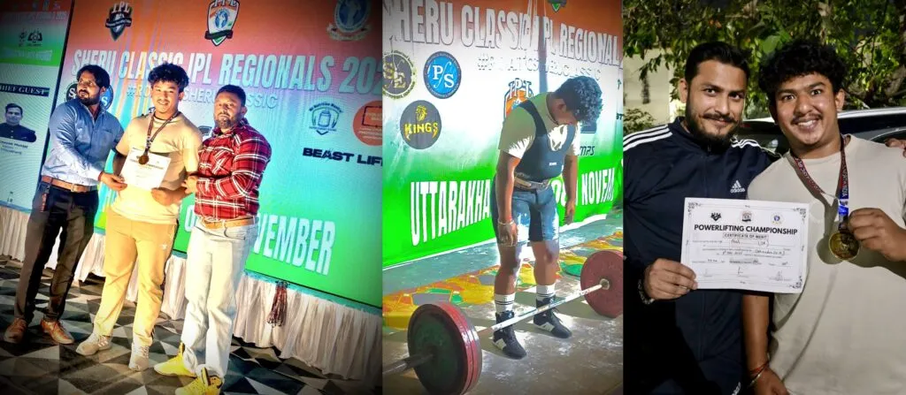 Dev Bhoomi Samiksha देहरादून का गौरवः अंश वाइबा ने नॉर्थ इंडिया पावरलिफ्टिंग चैम्पियनशिप में जीता स्वर्ण पदक -