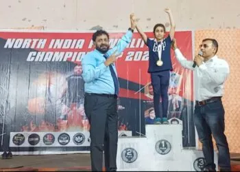 North India Power Lifting winner Jasmine Singh