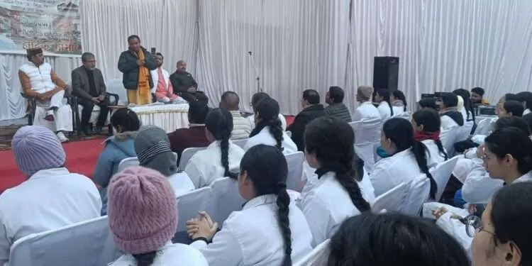 Dev Bhoomi Samiksha भावी चिकित्सकों का मानसिक व शारीरिक रूप से स्वस्थ रहना जरूरी: डॉ धन सिंह रावत -