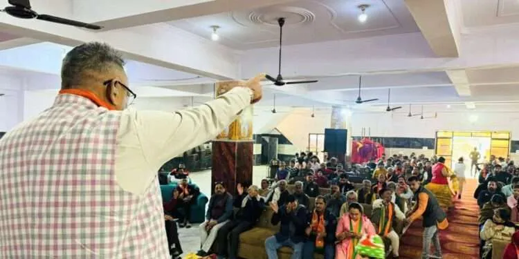 Dev Bhoomi Samiksha दिल्ली में "आप-दा" की चालबाजियों का खेल खत्म, दिल्ली वासियों का भाजपा को मिल रहा अपार समर्थन - गणेश जोशी -