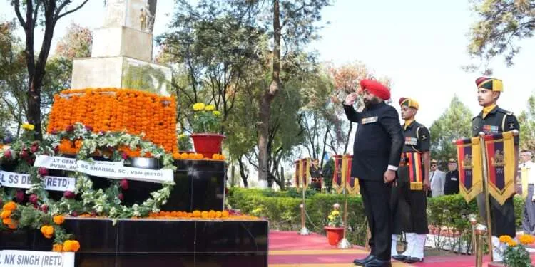 Dev Bhoomi Samiksha देहरादून: राज्यपाल ने 14 डोगरा बटालियन के प्लेटिनम जुबली समारोह में किया प्रतिभाग। -