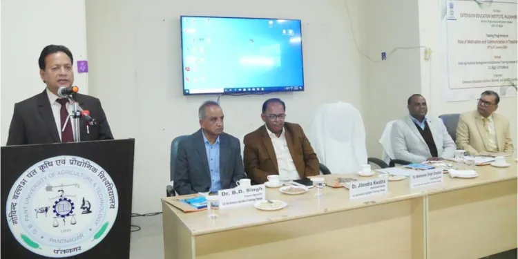Dev Bhoomi Samiksha किसानों तक तकनीक पहुँचाने में विस्तार कर्मियों की भूमिका अहमः कुलपति -