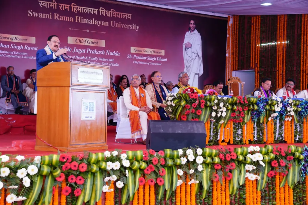 Dev Bhoomi Samiksha स्वामी राम हिमालयन विश्वविद्यालय का 8वां दीक्षांत समारोह संपन्न -