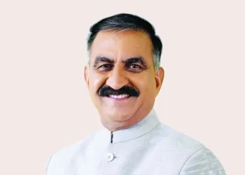 Chif Minister Sukhwinder Singh Sukhu