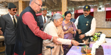 Dev Bhoomi Samiksha 16वीं बटालियन गढ़वाल राइफल्स के 46वें स्थापना दिवस को संबोधित करते सैनिक कल्याण मंत्री गणेश जोशी -